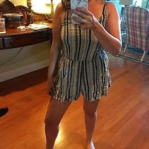 Romper with darling print